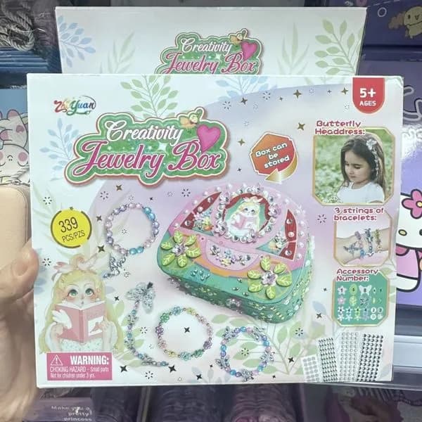 Zabawka Creativity Jewelry Box 339PCS