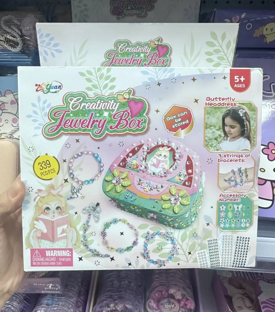 Zabawka Creativity Jewelry Box 339PCS