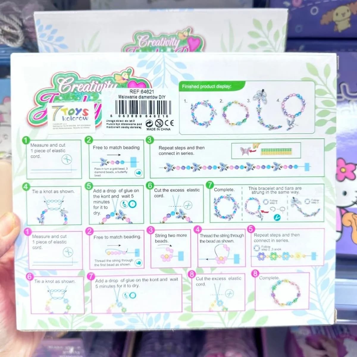 Zabawka Creativity Jewelry Box 339PCS