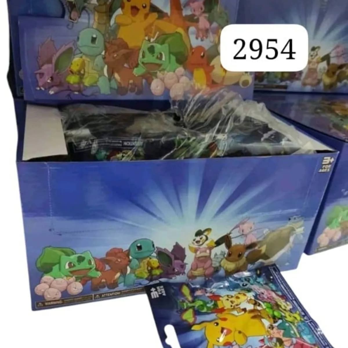 Saszetki Pokemon Figurki Kolekcjonerskie PK12177 display 36 szt.