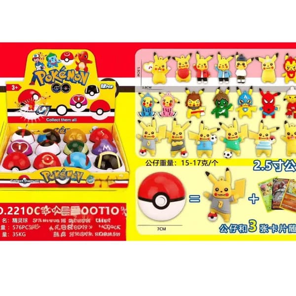 Zabawka Kula Figurki z Pokemon