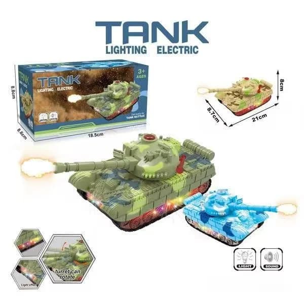 Zabawka Tank Lighting Electric
