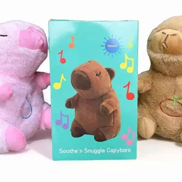 Pluszowa Kapibara Oddechowa Sensoryczna PK12376 Soothe 'n Snuggle
