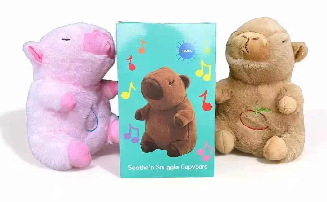 Pluszowa Kapibara Oddechowa Sensoryczna PK12376 Soothe 'n Snuggle