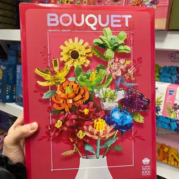 Zabawka Klocki Kwiaty 1001PCS