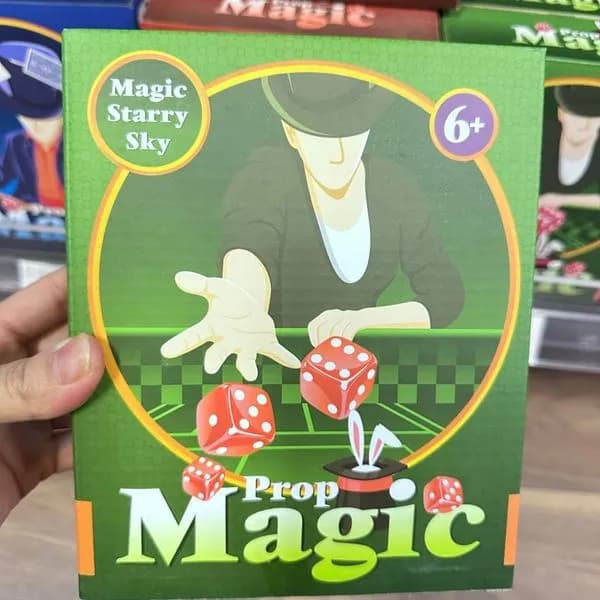 Zabawka Magic Starry Sky - zestaw rekwizytów magicznych z kostkami