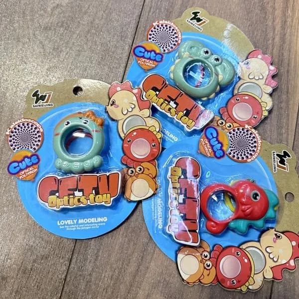 Zabawka optyczna CETV Optics Toy dla dzieci - Kalejdoskop Zwierzątka