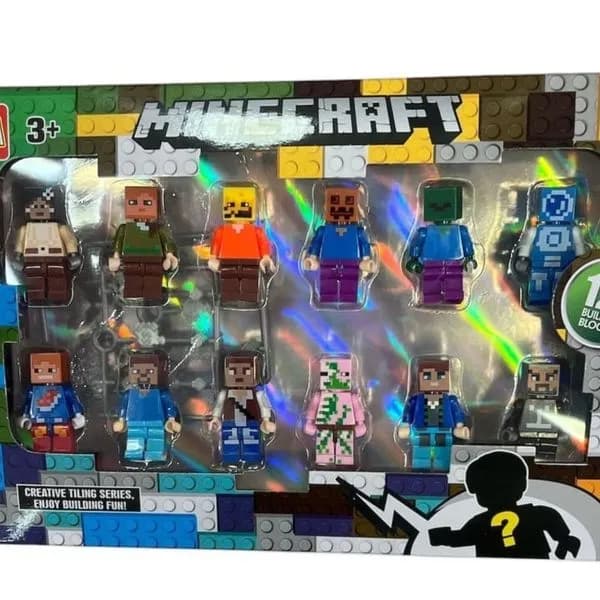 Zabawka Minecraft 12PCS