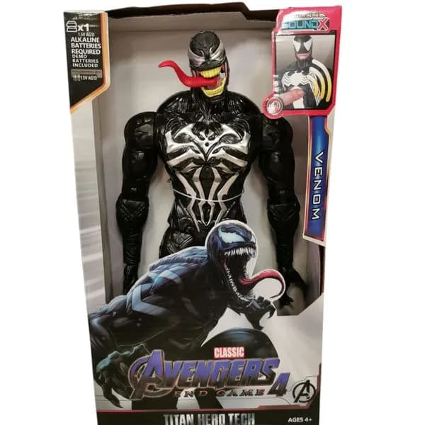 Figurka akcji Venom Avengers Titan Hero Tech z dźwiękiem SoundX