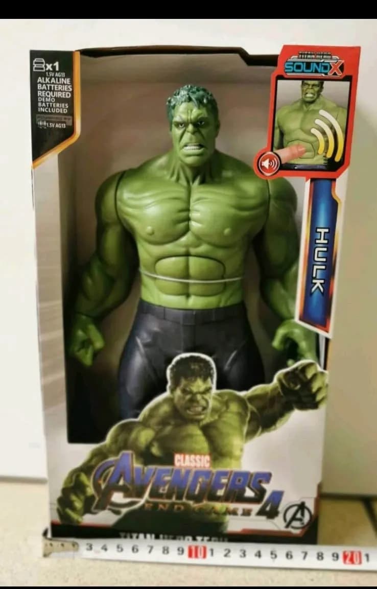 Figurka Hulk Avengers Endgame z dźwiękiem 20cm SoundX