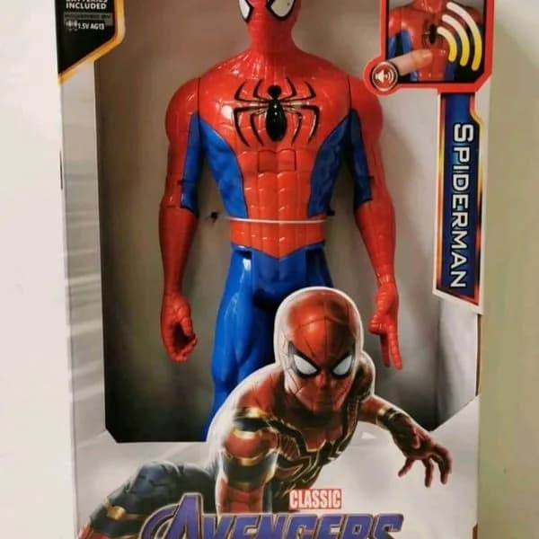 Figurka Spiderman z dźwiękiem, seria Avengers Endgame, SoundX