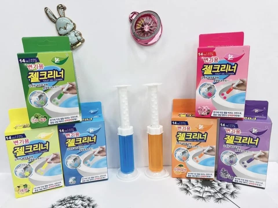 Żelki w Kształcie Kwiatuszków do WC