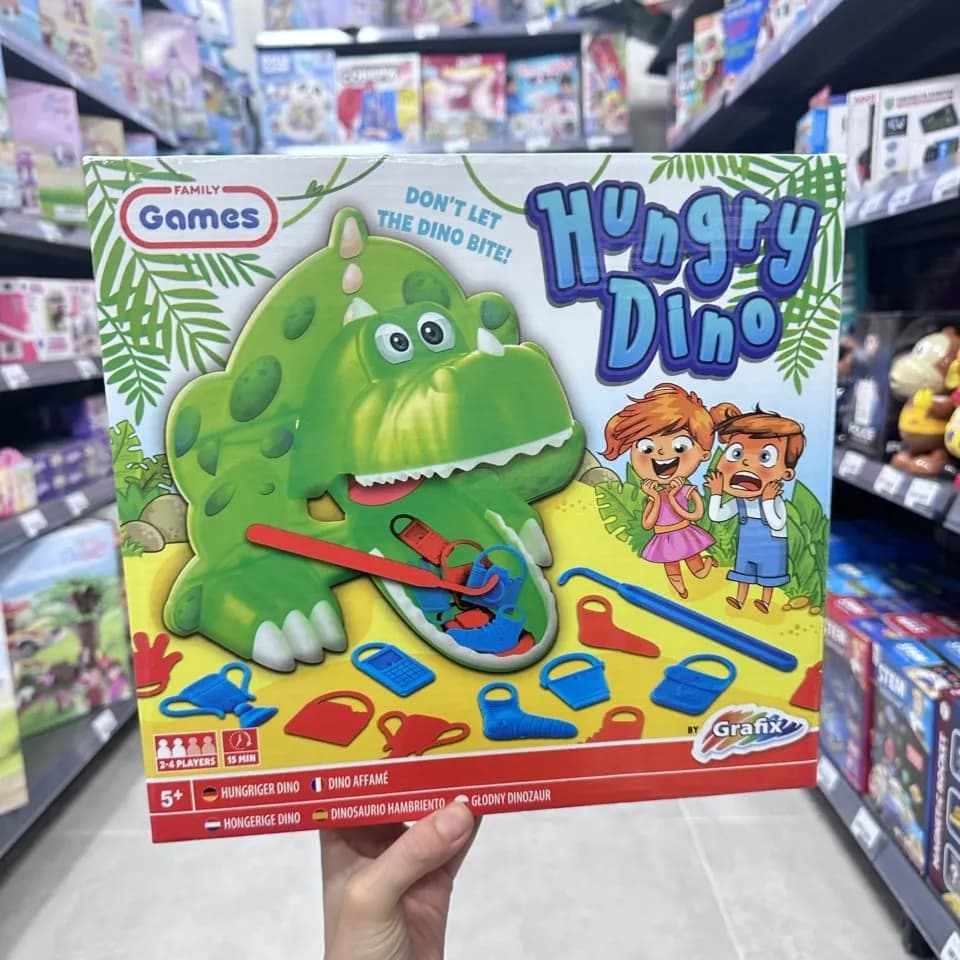 Gra zręcznościowa Hungry Dino PK12756 Głodny Dinozaur Grafix