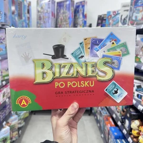 Gra strategiczna Biznes Po Polsku Alexander - wersja podróżna