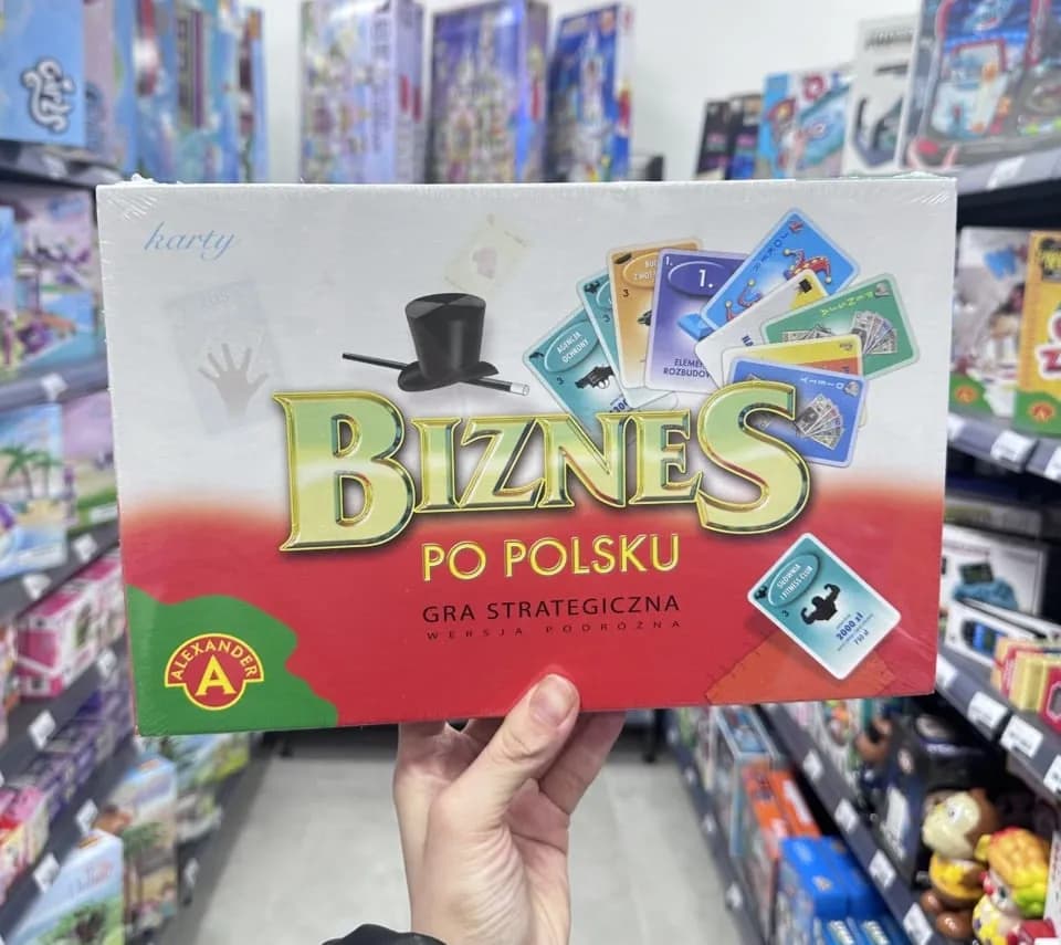 Gra strategiczna Biznes Po Polsku Alexander - wersja podróżna