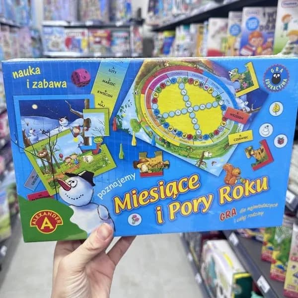 Zabawka Miesiące &amp; Pory Roku