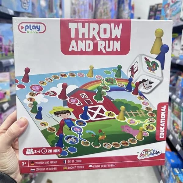 Zabawka Edukacyjna Throw &amp; Run