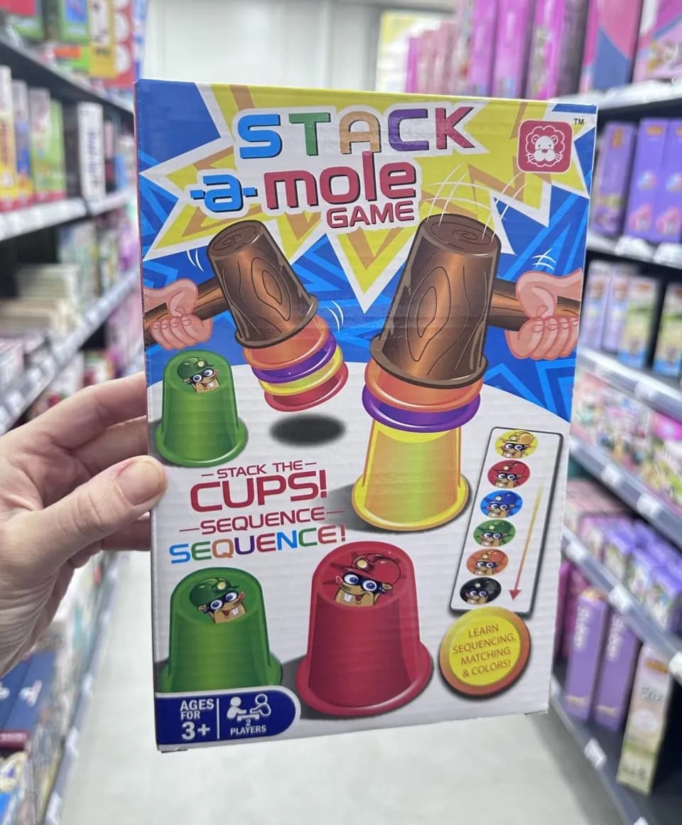 Gra zręcznościowa Stack a Mole Game PK12774 - układanie sekwencji