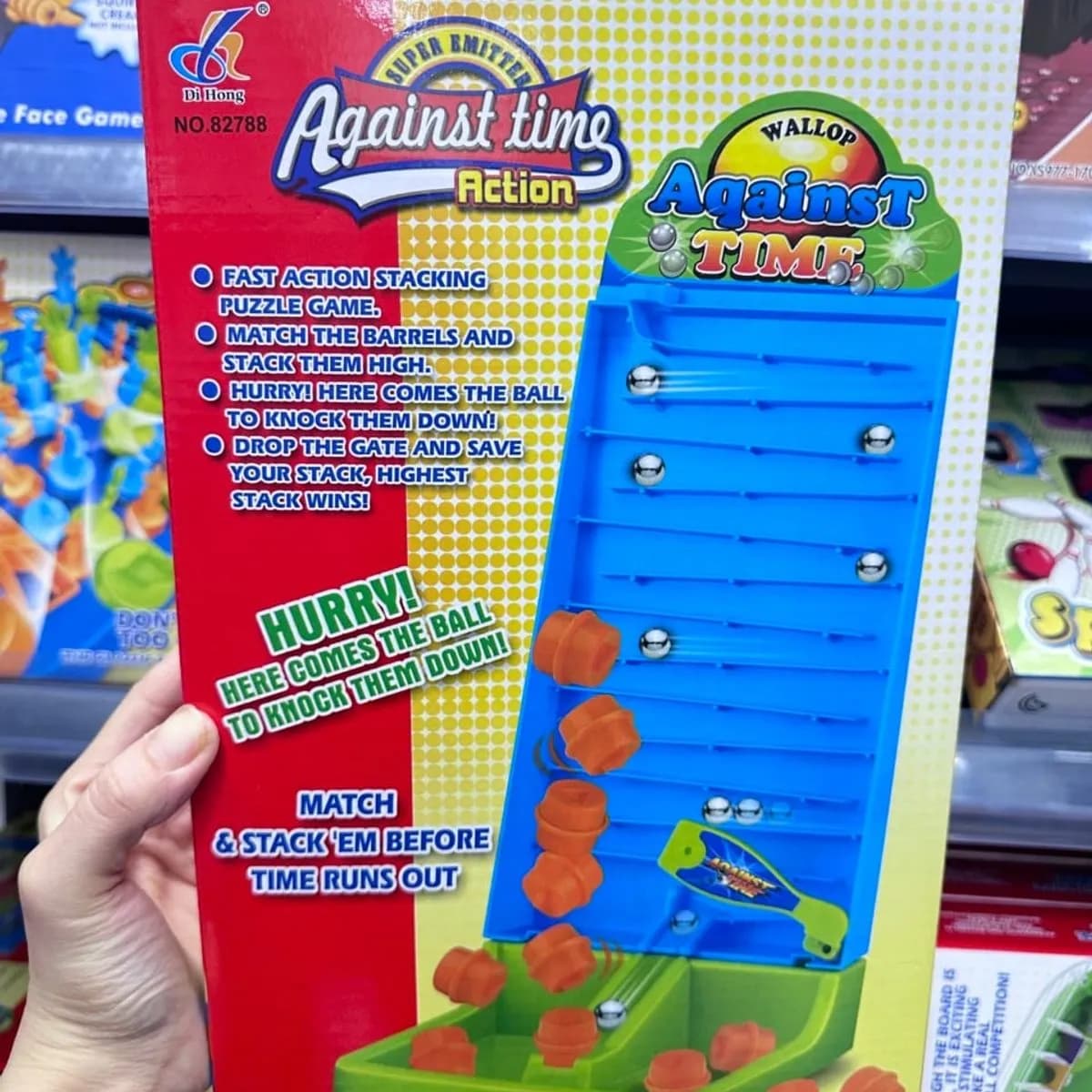 Gra zręcznościowa Against Time Action PK12782 - Stacking Puzzle