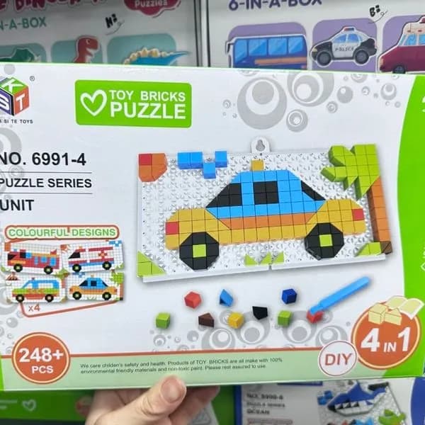 Zabawka Toy Bricks Puzzle 248+PCS