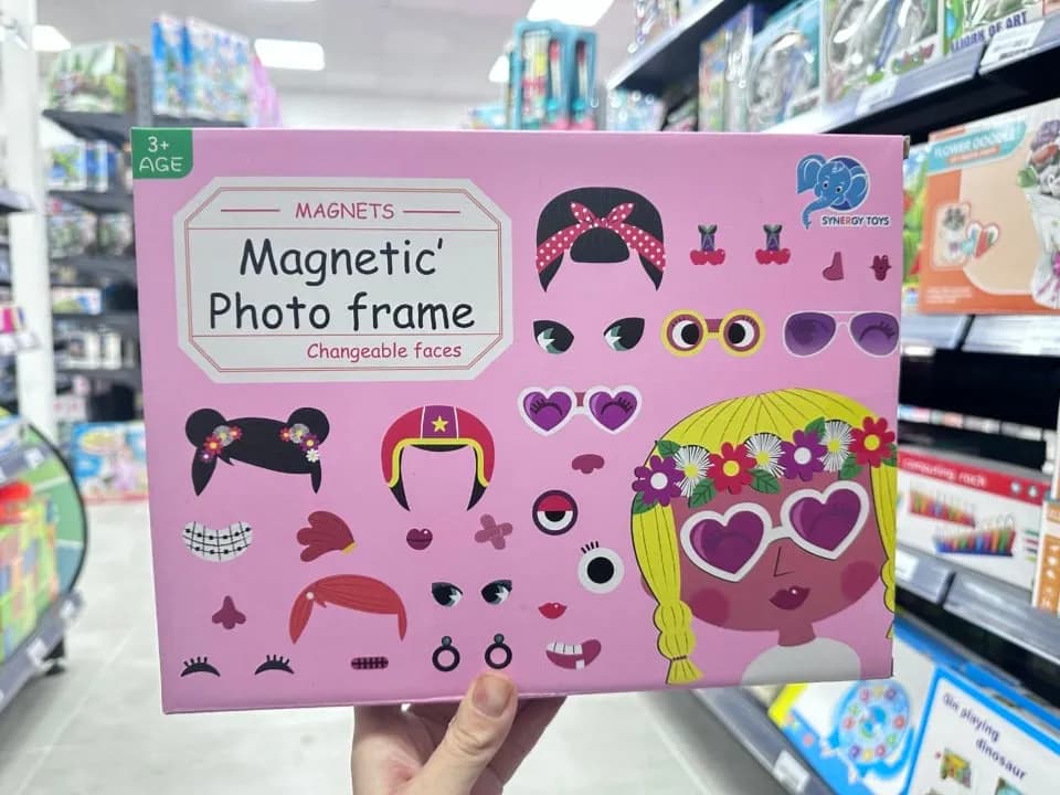 Ramka magnetyczna na zdjęcia Synergy Toys - wymienne elementy