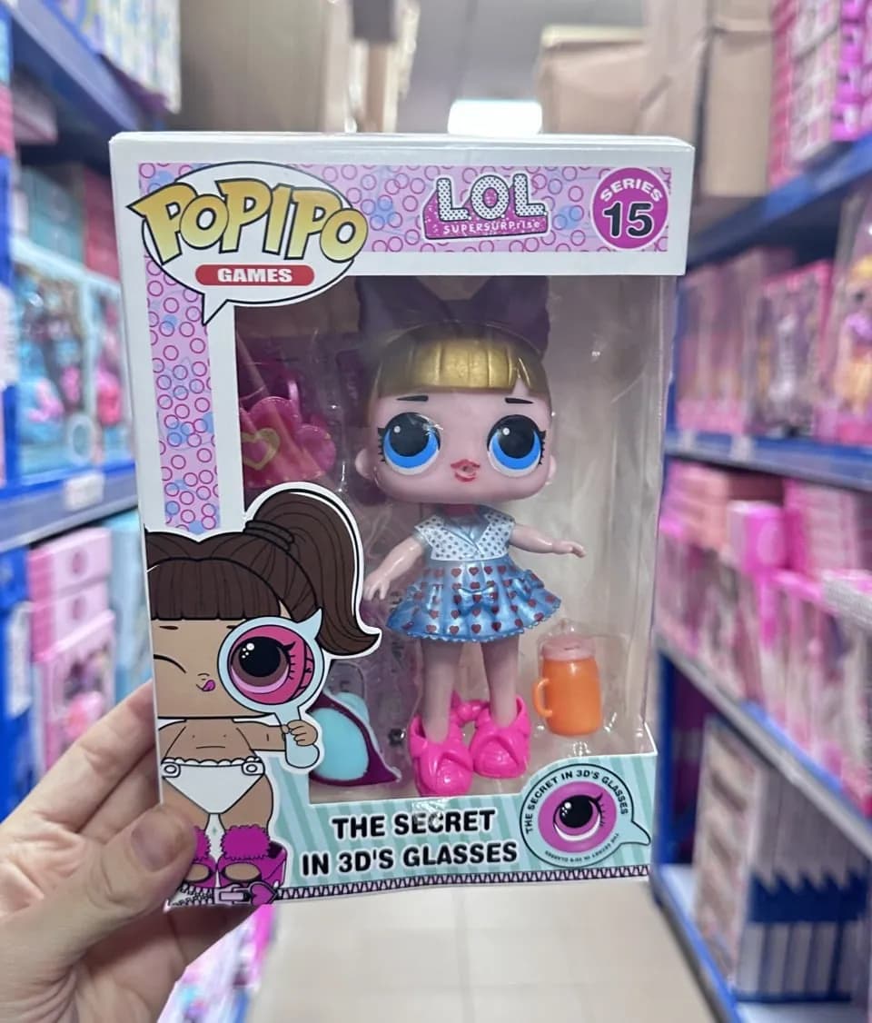 Lalka Popipo LOL Series 15 z akcesoriami, figurka kolekcjonerska