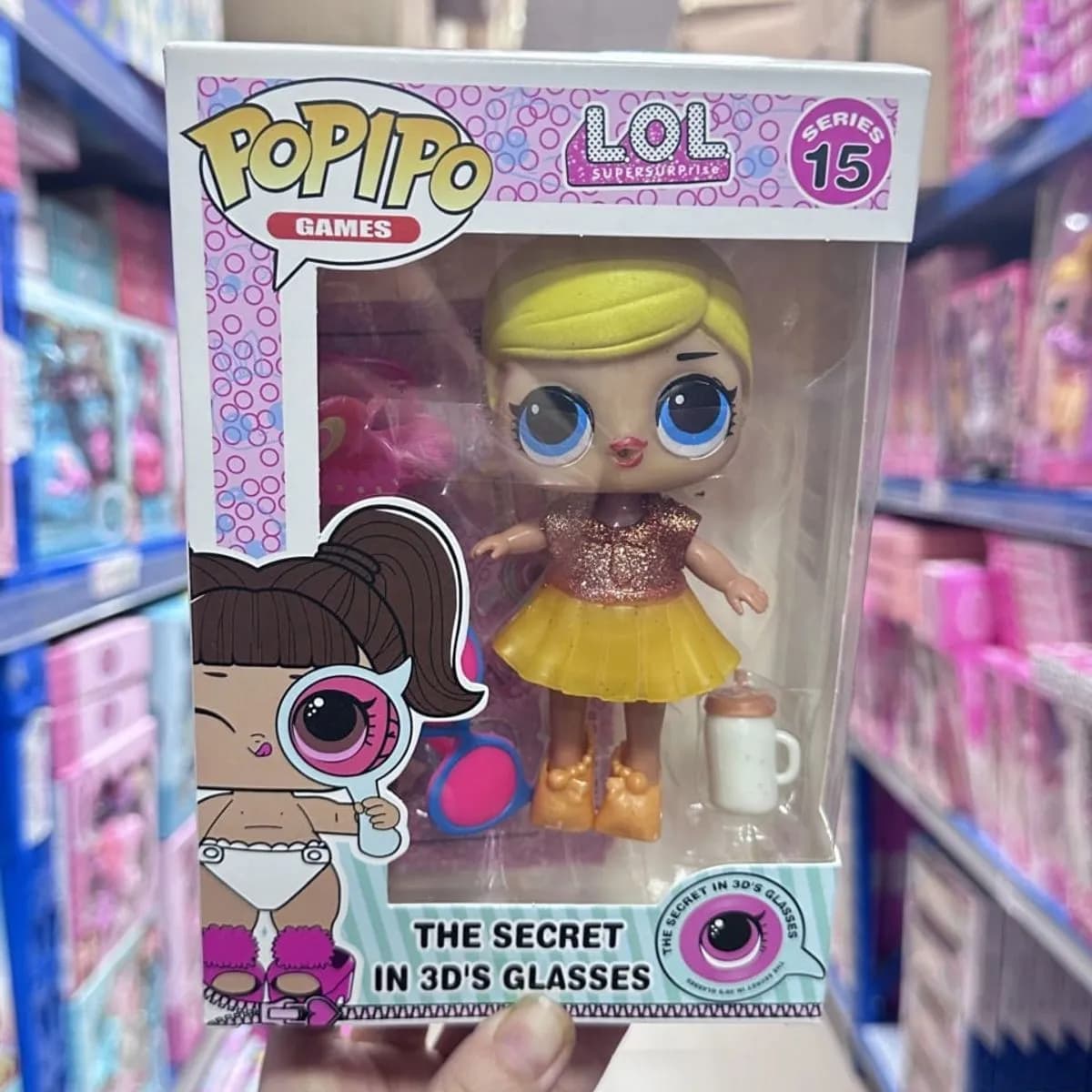 Lalka Popipo LOL Series 15 z akcesoriami, figurka kolekcjonerska