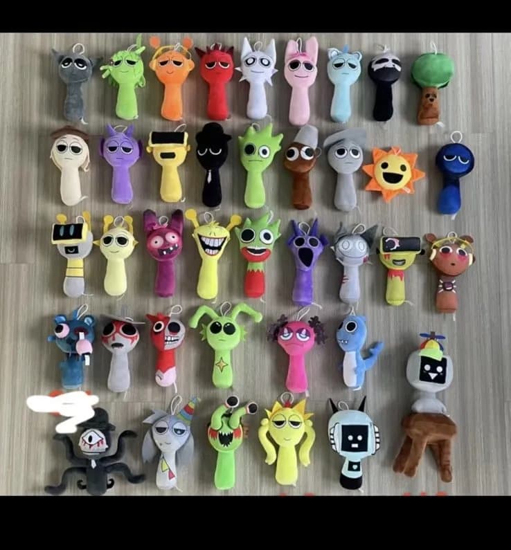 Maskotka Pluszowa PK12840 - Różne Wzory i Kolory z Zawieszką