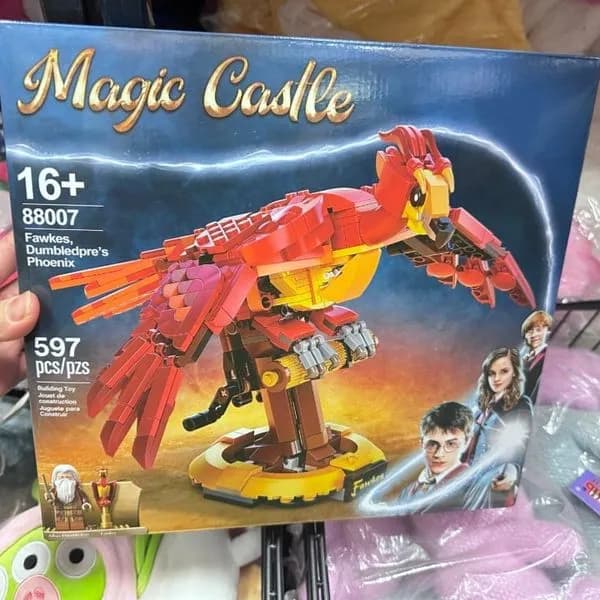 Klocki Magic Castle Fawkes Feniks Dumbledore'a 597 el. Ruchomy