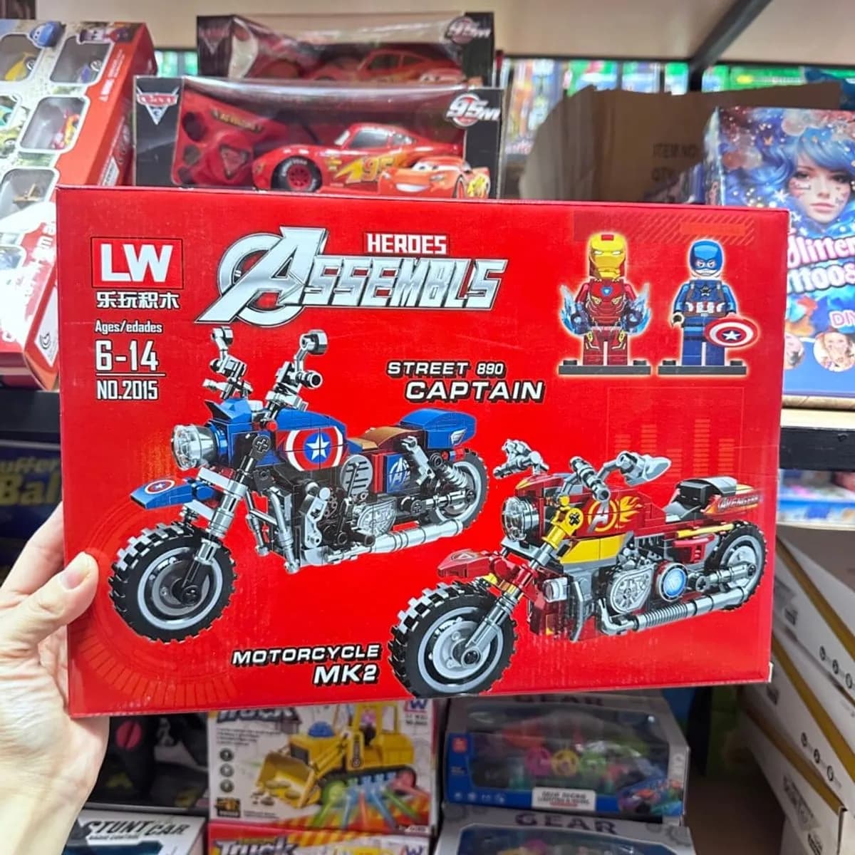 Klocki LW Heroes Assembls Motorcycle MK2 2015 Motocykle i Figurki