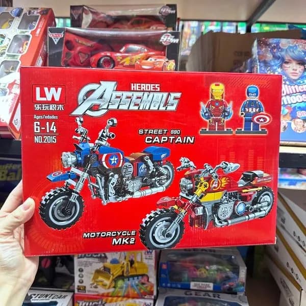 Klocki LW Heroes Assembls Motorcycle MK2 2015 Motocykle i Figurki