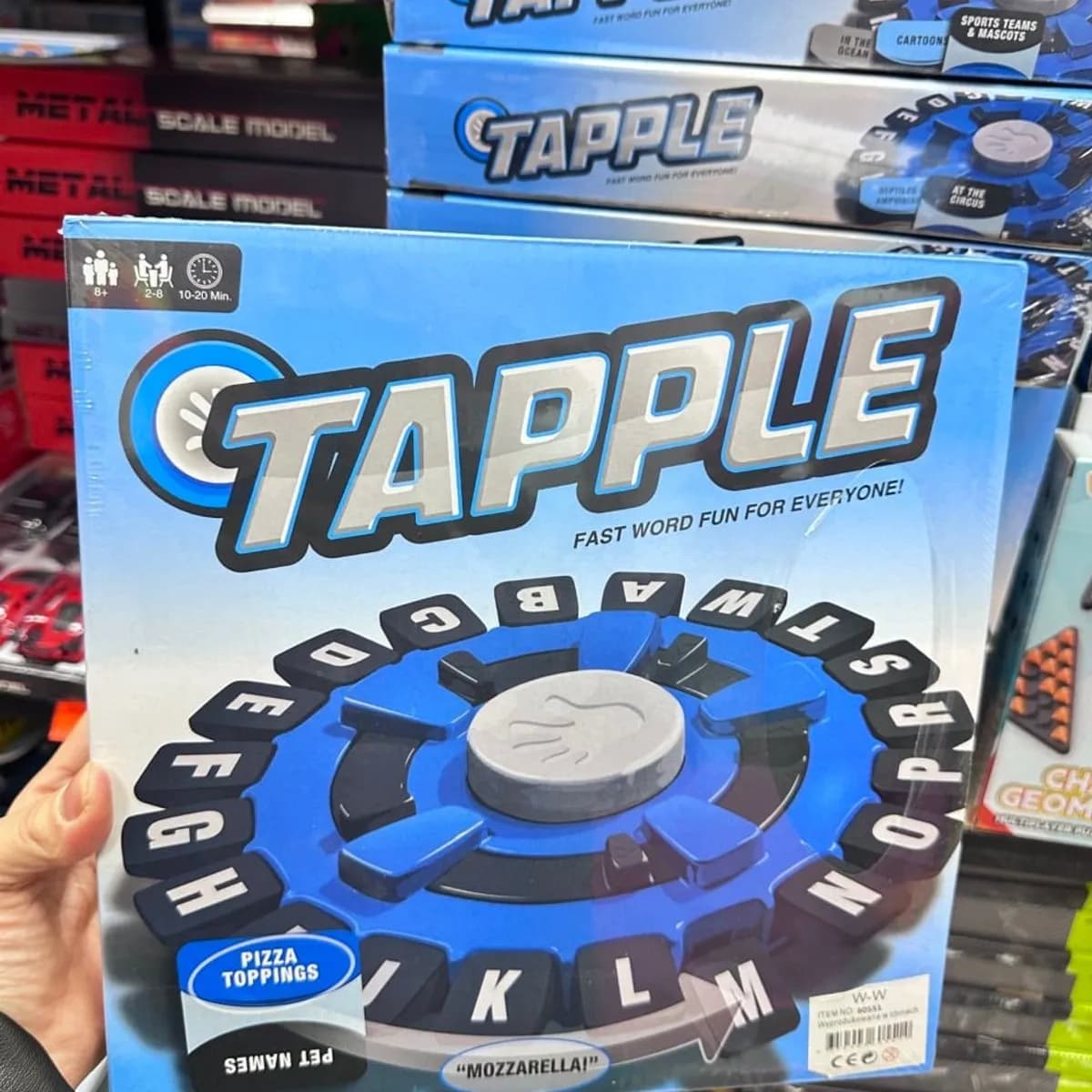 Gra planszowa Tapple Fast Word Fun for Everyone, 2-8 graczy