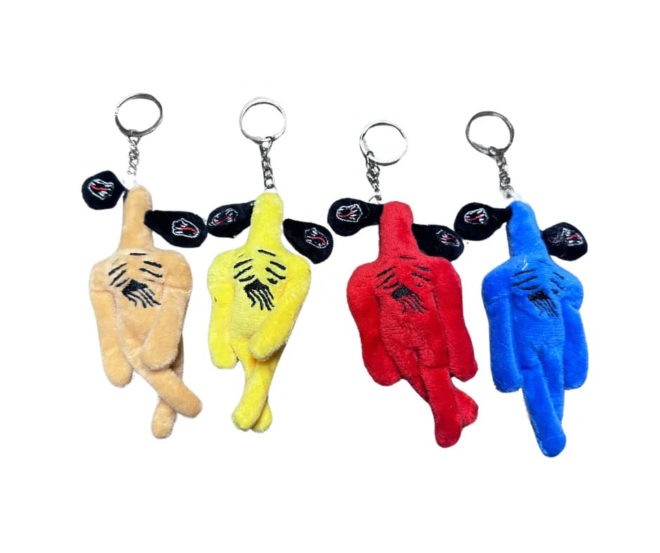 Brelok pluszowy postać z klipsem Siren Head, mix kolorów