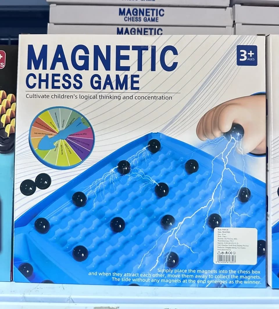 Zabawka Magnetic Chess Game 41PCS