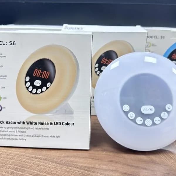 Clock Radio White Noise LED