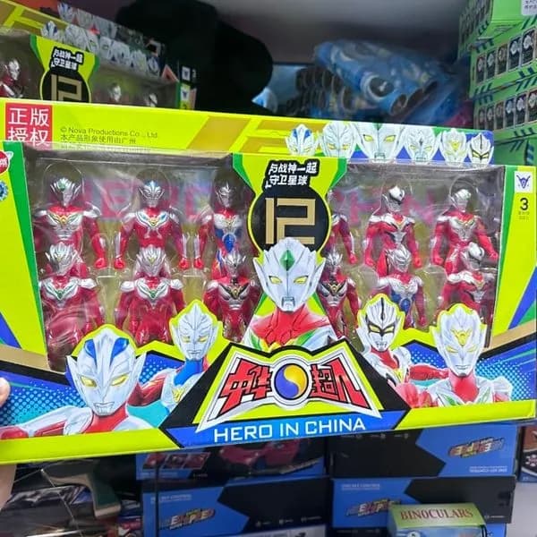 Zestaw 12 figurek Hero in China PK13048 - Kolekcjonerskie postacie