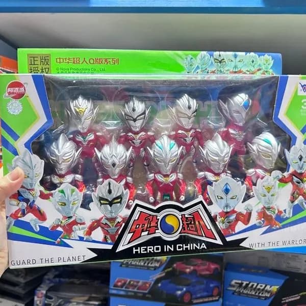 Zestaw figurek Hero in China, 12 szt. - figurki kolekcjonerskie