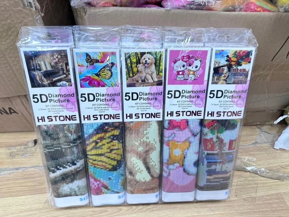 Zestaw 5D Diamond Picture 30x30cm HI STONE haft diamentowy wzory