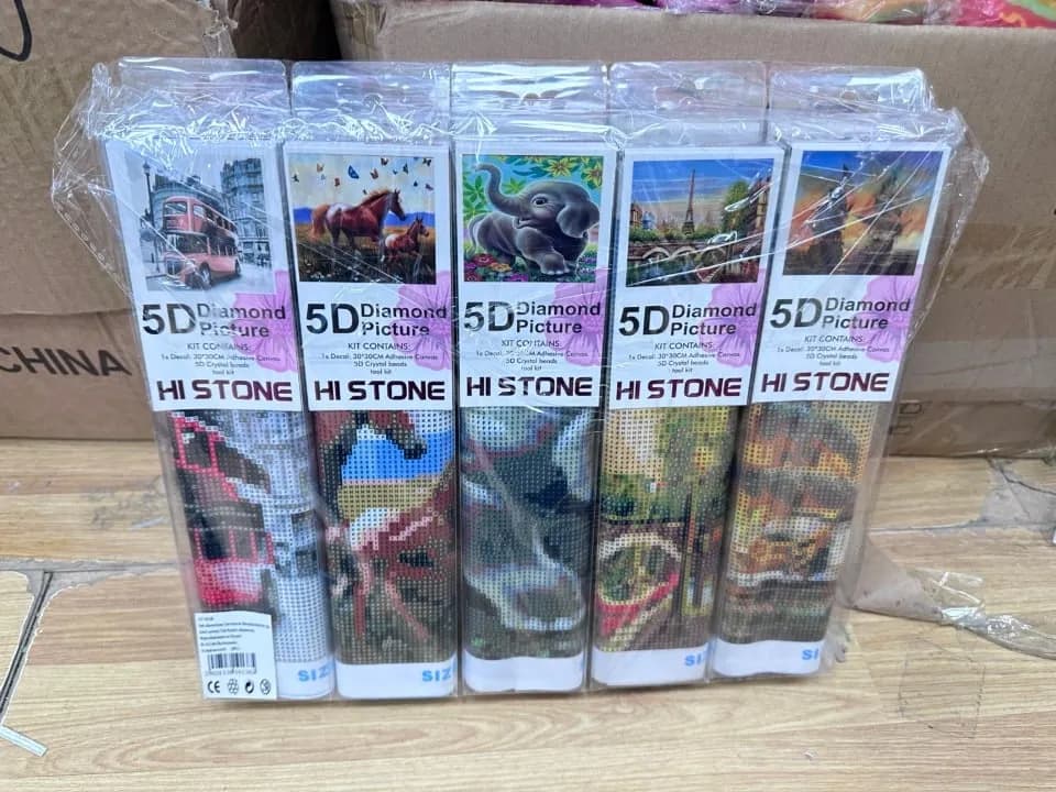 Zestaw 5D Diamond Picture 30x30cm HI STONE haft diamentowy wzory