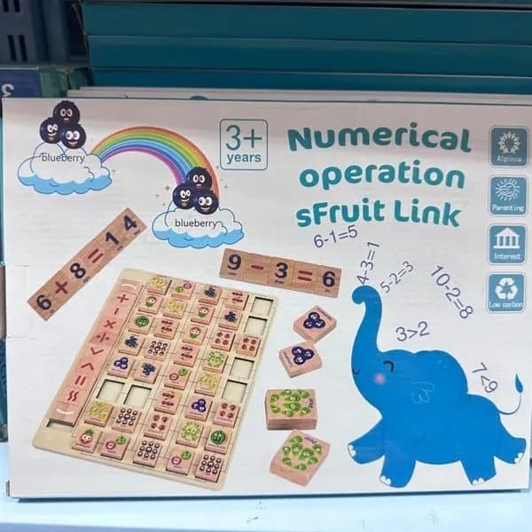 Zabawka Numerical Operation Fruit Link