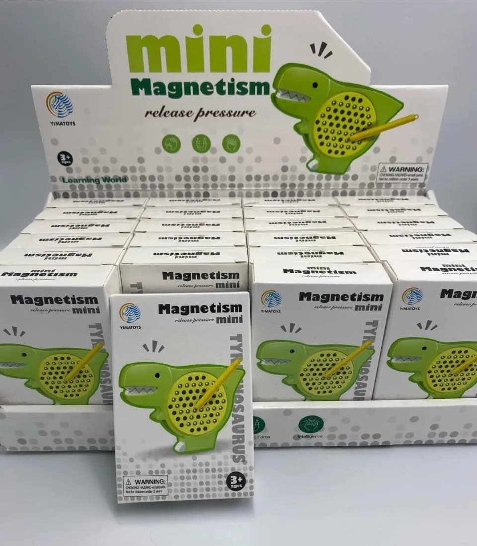 Zabawka Mini Magnetism Tyrannosaurus Rex - Magnetyczna Tablica 3+