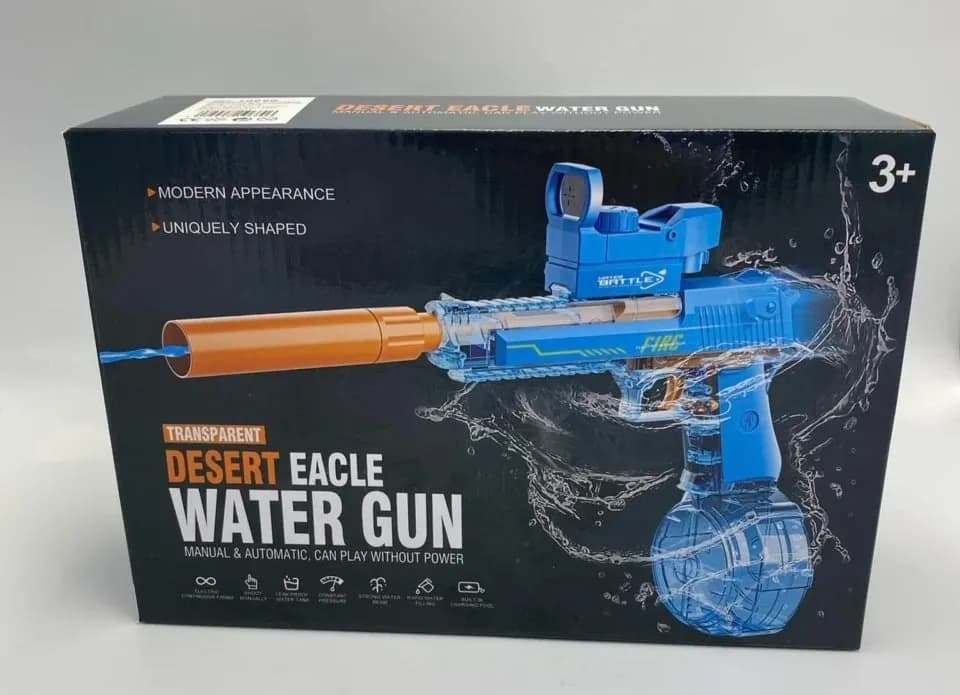 Pistolet na wodę Desert Eacle PK13129 - transparentny automat