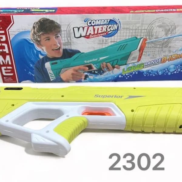 Pistolet na wodę Superior żółto-biały 280ml zasięg 8-10m