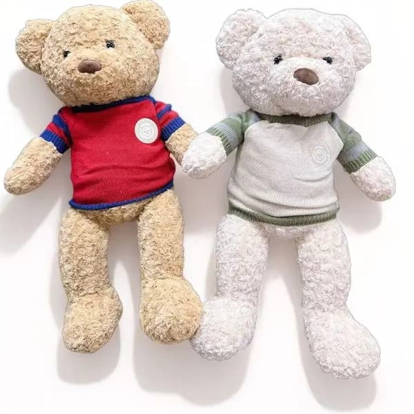 Maskotka Pluszowa Miś 80cm w Sweterku, Mix Kolorów