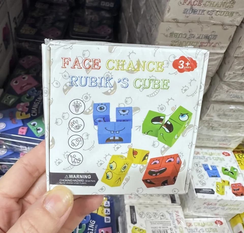 Kostka Rubika Face Chance PK13206 - Układanka Logiczna Miny