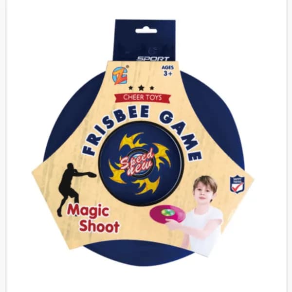 Zabawka Frisbee Game Cheer Toys dla dzieci od 3 lat, granatowe