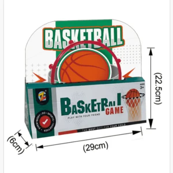 Gra zręcznościowa Basketball Game dla dzieci 29x22,5cm