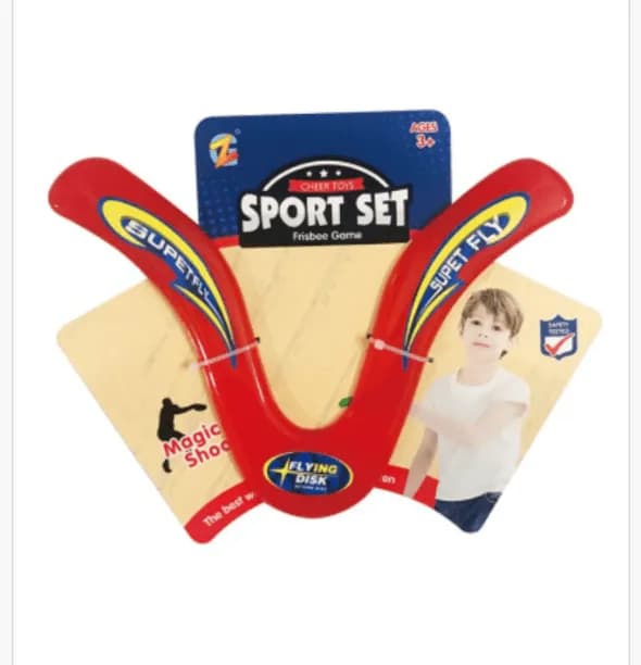 Bumerang Sport Set "Super Fly" czerwony Cheer Toys