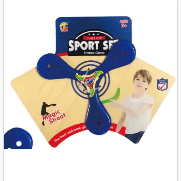 Zabawka Sport Set - Bumerang Trójramienny Cheer Toys Niebieski