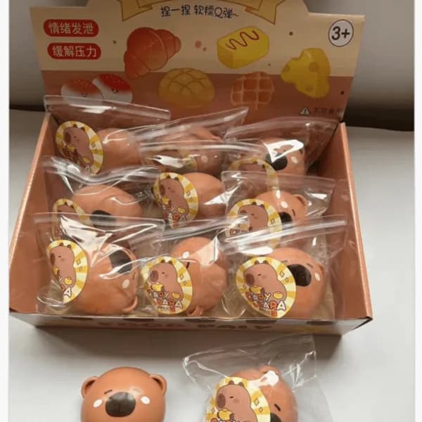 Zabawka Squeeze Antystresowa Capybara PK13225 - Miękki Gniotek